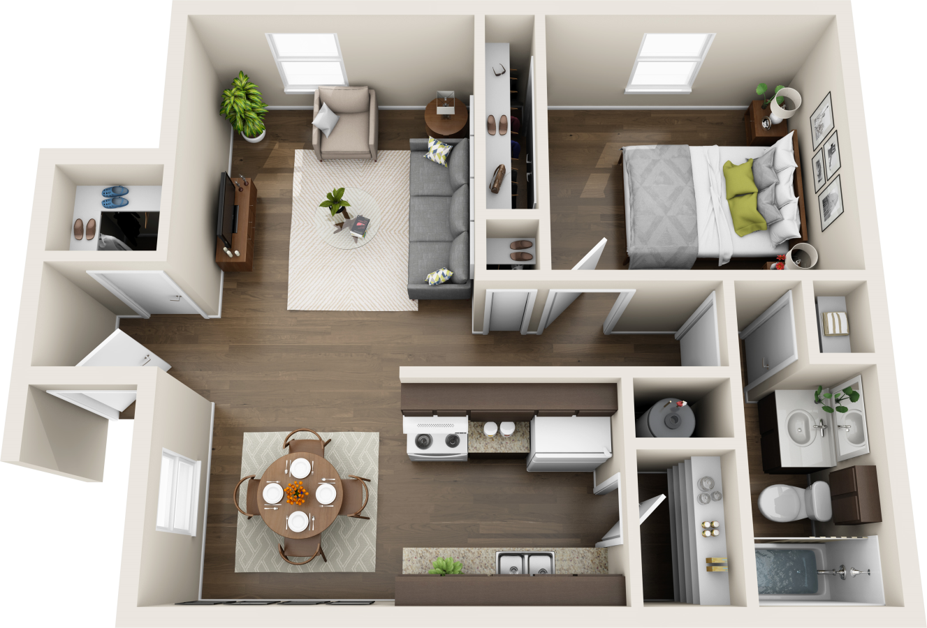 Apartment Floorplans in Blanco, TX Blanco Oaks Apartments